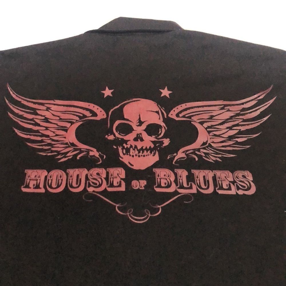 House of Blues mens zip up jacket size S